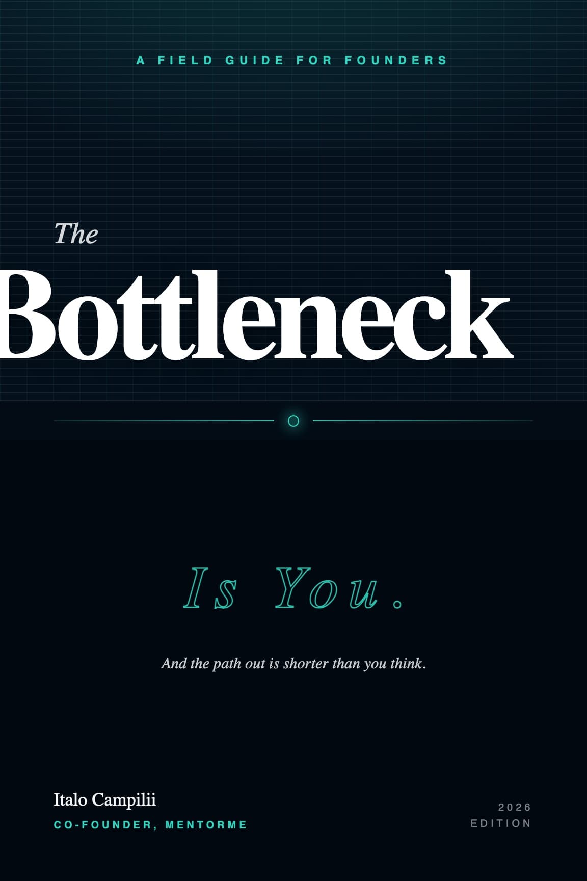 The Bottleneck Is You — book cover