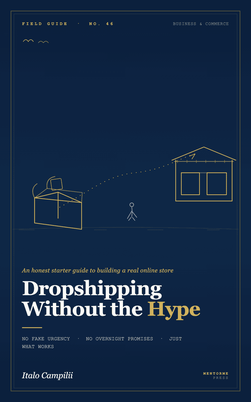Dropshipping Without the Hype — book cover