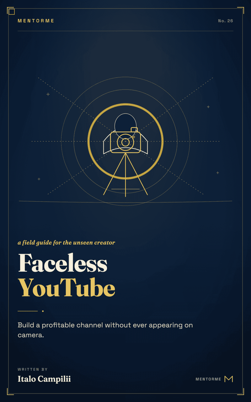 Faceless YouTube — book cover