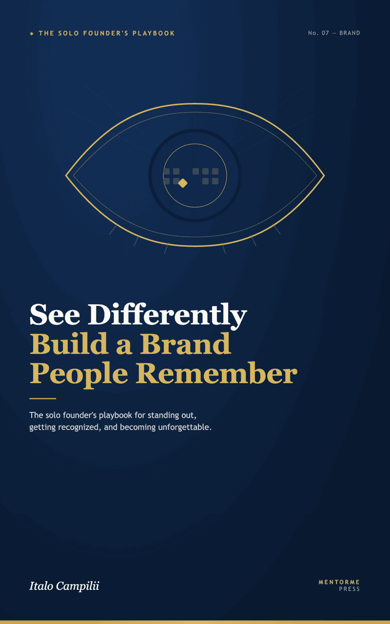 See Differently: Build a Brand People Actually Remember — book cover
